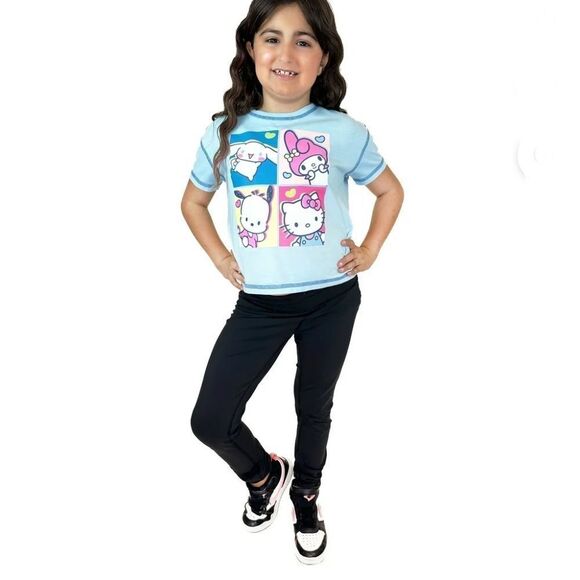 Girls Hello Kitty & Friends Girls Graphic T-Shirt 2-Pack Size L - Picture 10 of 13